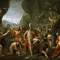 Leonidas at Thermopylae 1814