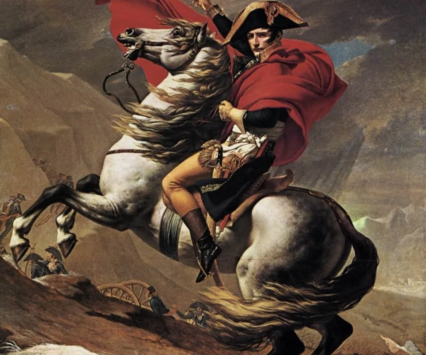 Napoleon at the St. Bernard Pass 1801