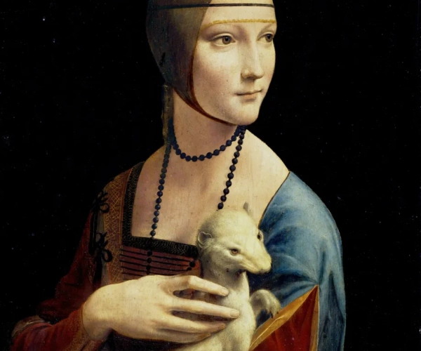 Portrait of Cecilia Gallerani (Lady with an Ermine) 1483-90