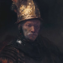 Man in a Golden Helmet c. 1650