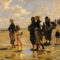 The Oyster Gatherers Of Cancale
