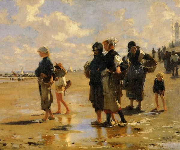 The Oyster Gatherers Of Cancale