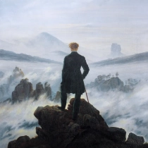 The Wanderer above the Mists 1817-18