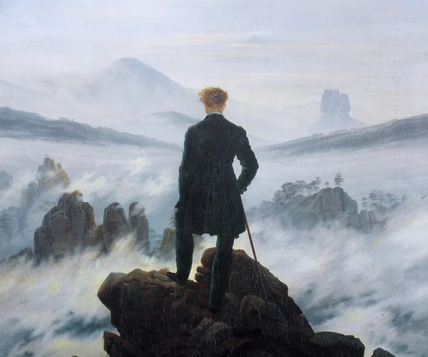 The Wanderer above the Mists 1817-18