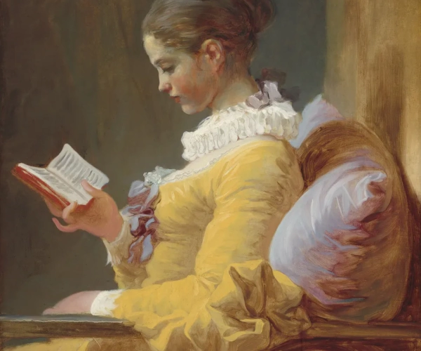 A Young Girl Reading c. 1776