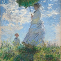 The Walk Woman With A Parasol