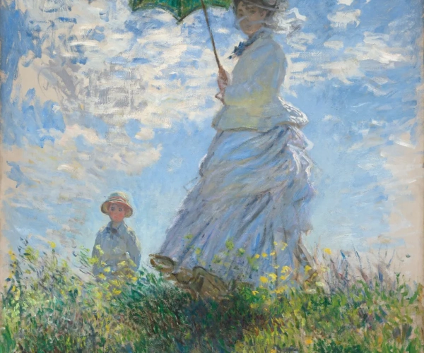 The Walk Woman With A Parasol