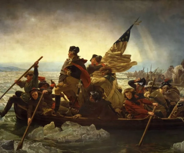 Washington Crossing the Delaware 1851