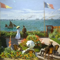 Terrace at the Seaside, Sainte-Adresse