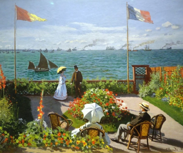 Terrace at the Seaside, Sainte-Adresse
