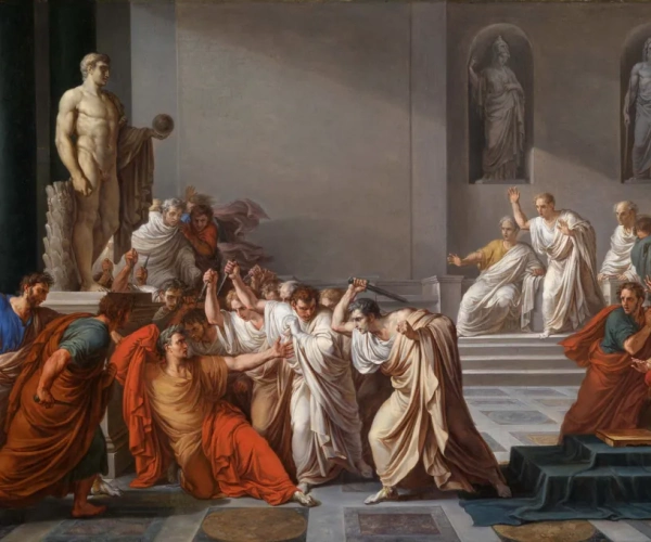 Death of Julius Caesar (100-44 BC)