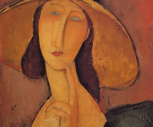 Jeanne Hebuterne in a Large Hat
