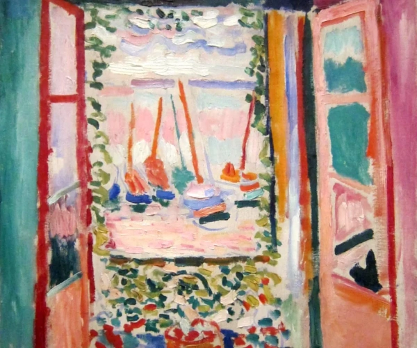 Open window at Collioure