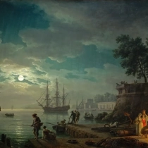 Night A Port in the Moonlight, 1748