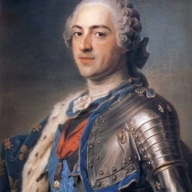 Portrait of King Louis XV 1710-74 1748