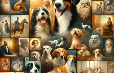 Artistic Paws: 14 Famous Paintings Celebrating Dogs Through the Ages