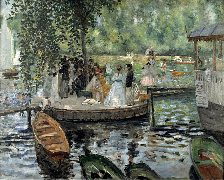 Pierre-auguste Renoir - La Grenouillère 1869