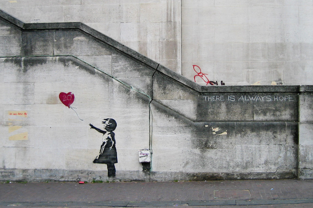Girl with Balloon, Banksy