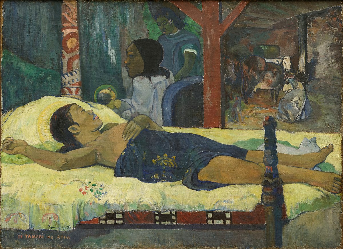 Paul Gauguin - Te tamari no atua - The Birth of Christ