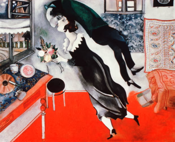 The Birthday by Chagall (1915)