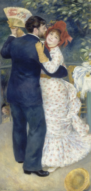 Dance in the Country by Renoir 1883