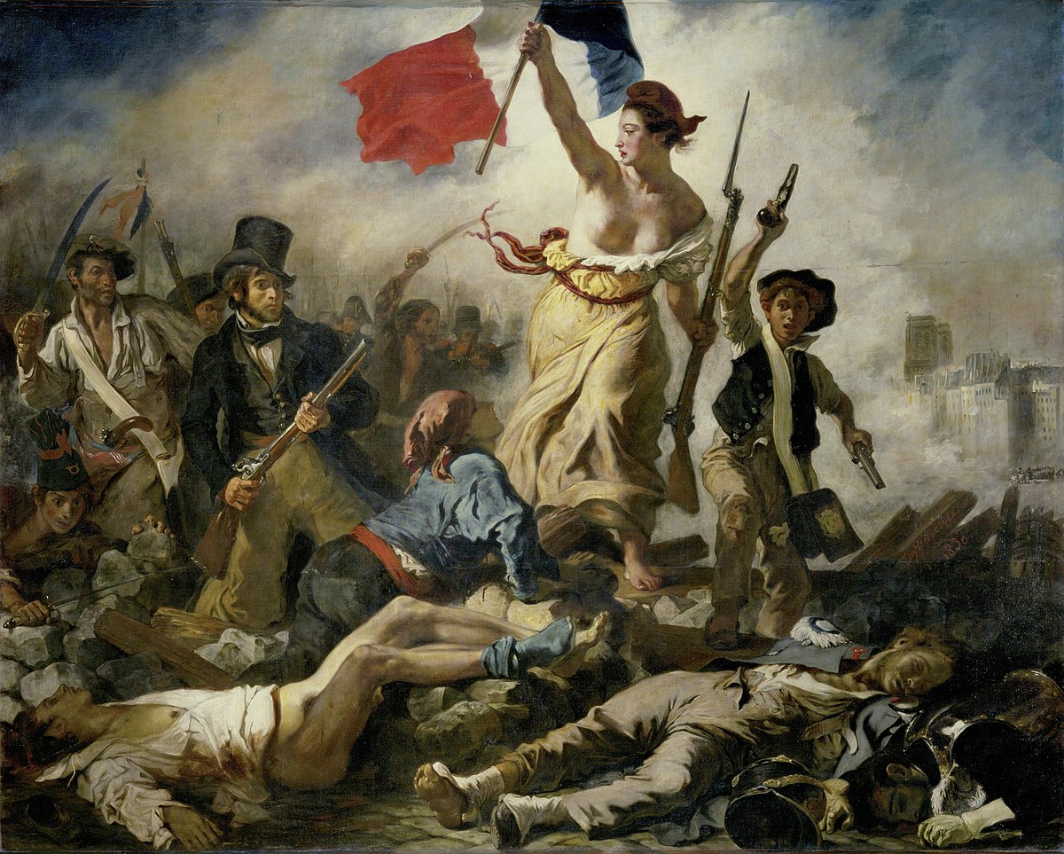 Eugène Delacroix, liberty Leading The People(1830)