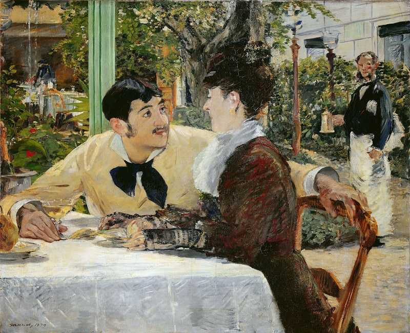 With Father Lathuille by Édouard Manet