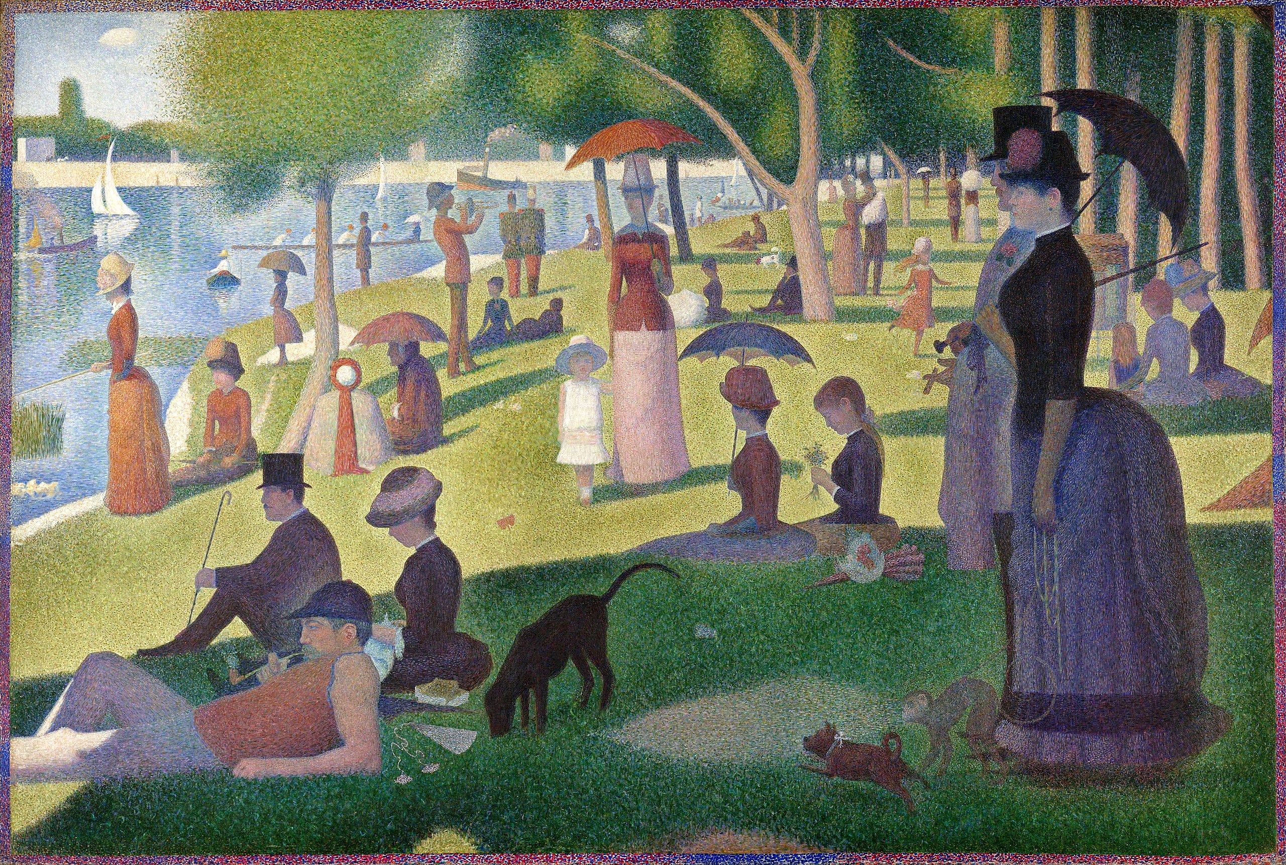 Georges Seurat, ? Sunday Afternoon On The Island Of La Grande Jatte (1884–1886)