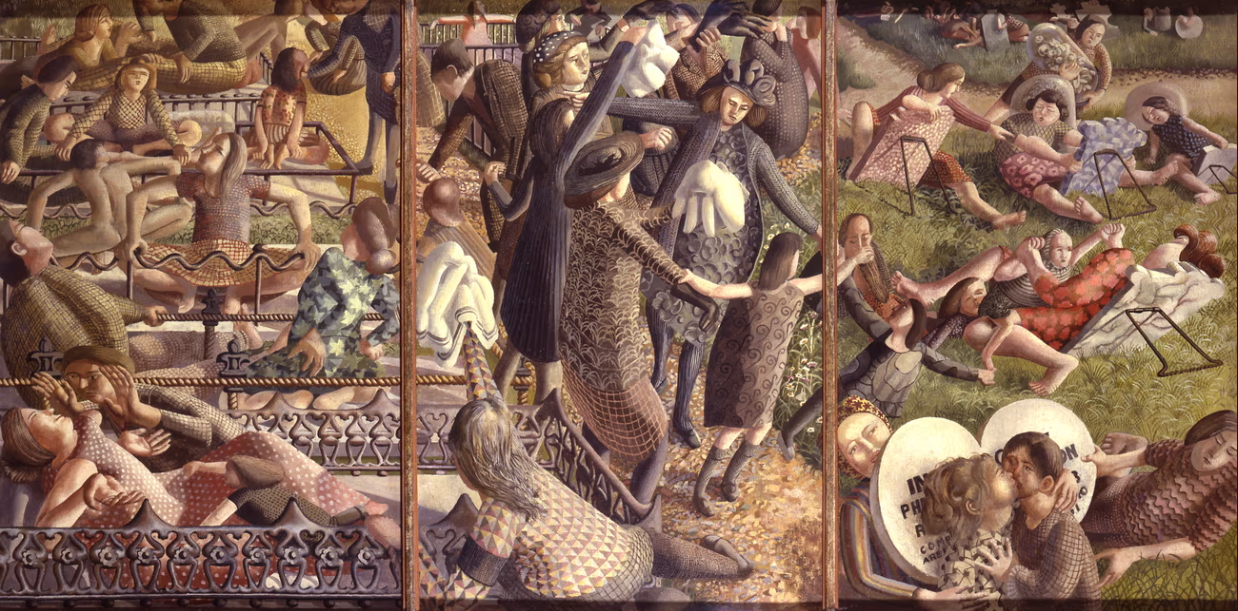 The Resurrection by Stanley Spencer (1945)