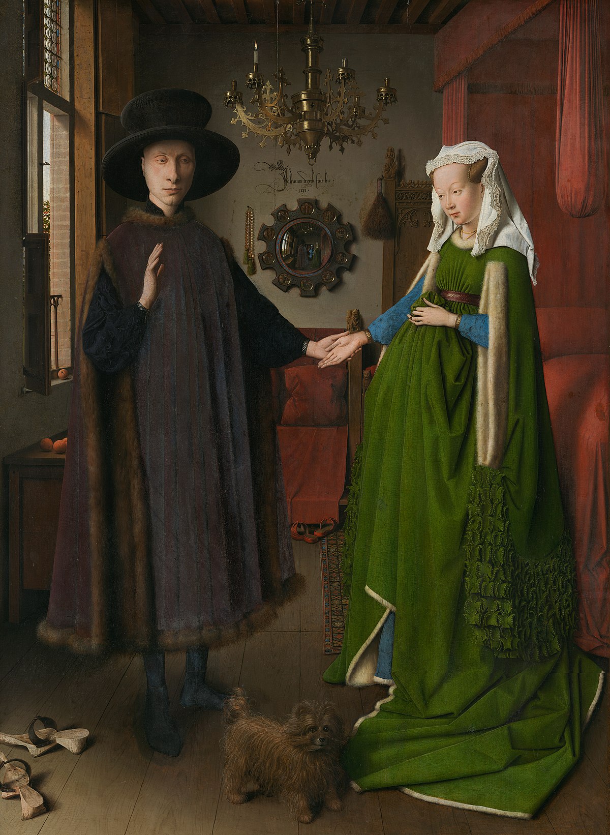 Jan Van Eyck, the Arnolfini Portrait (1434)