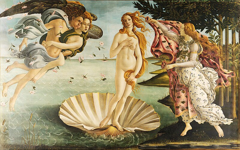 Botticelli  "The Birth Of Venus"