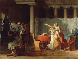 The Lictors Bring to Brutus the Bodies of His Sons by Jacques Louis David