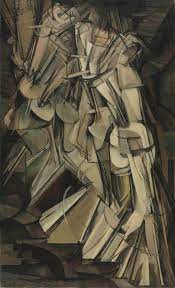 Marcel Duchamp, nude Descending A Staircase, No. 2 (1912)