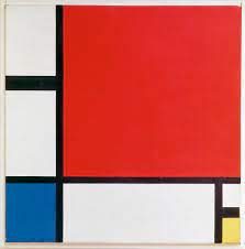 Piet Mondrian, Composition With Red Blue And Yellow (1930)
