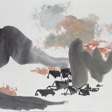 Lui Shou-kwan "Zen Painting"