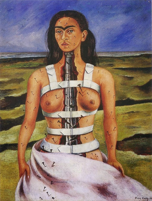 Frida Kahlo - The Broken Column 1944