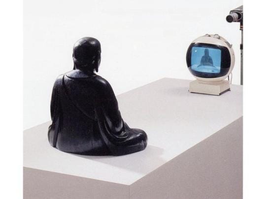 Nam June Paik "Tv Buddha" (1974)