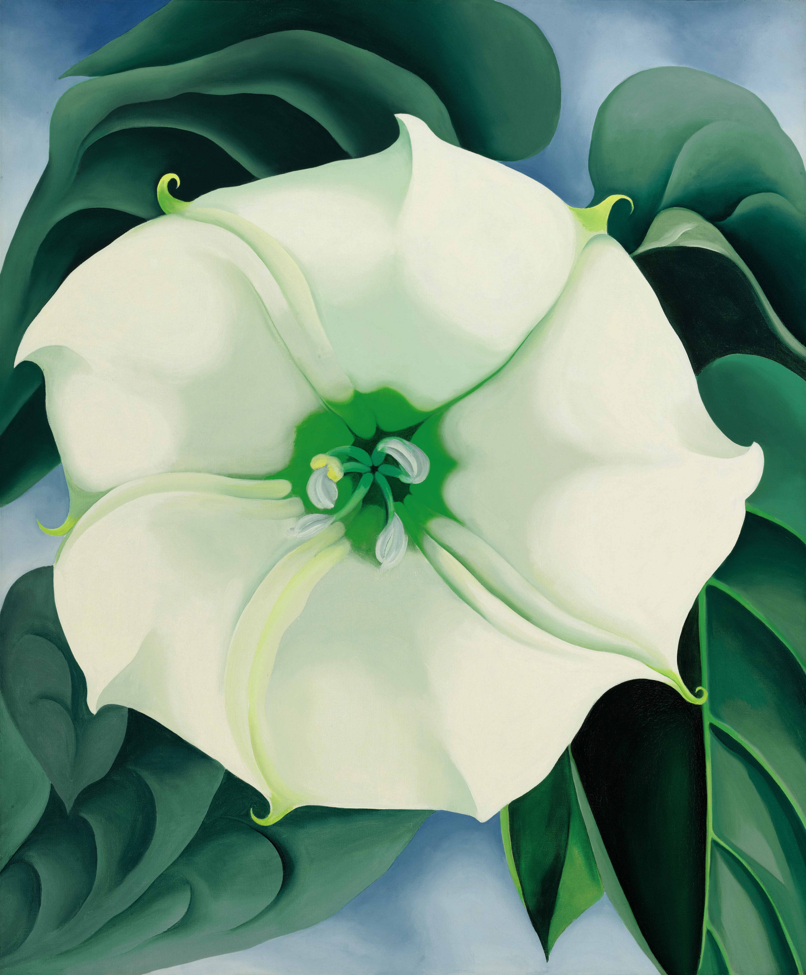 Georgia O'keeffe's "Jimson Weed/white Flower No. 1" (1932)