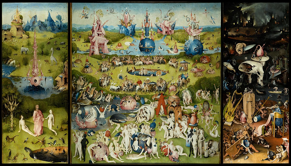 Hieronymus Bosch, the Garden Of Earthly Delights (1503–1515)