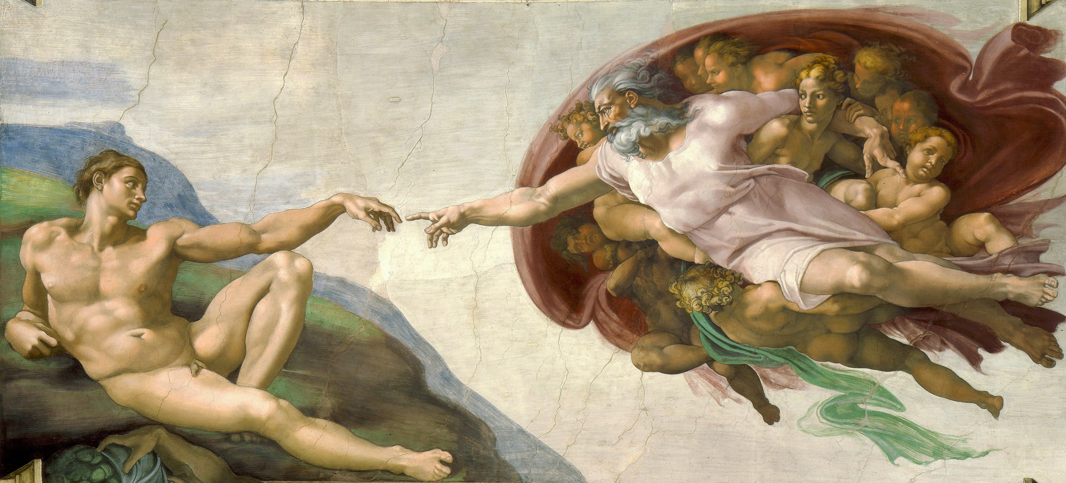 Michelangelo Buonarroti, the Creation Of Adam (1511-1512)