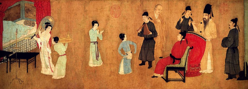 The Night Revels of Han Xizai, 10th century,