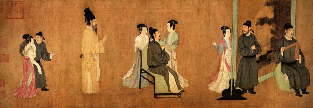 Gu Hongzhong (Attr.), The Night Revels Of Han Xizai, 10th Century