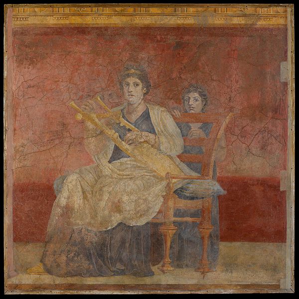 Wall painting from Room H of the Villa of P. Fannius Synistor at Boscoreale