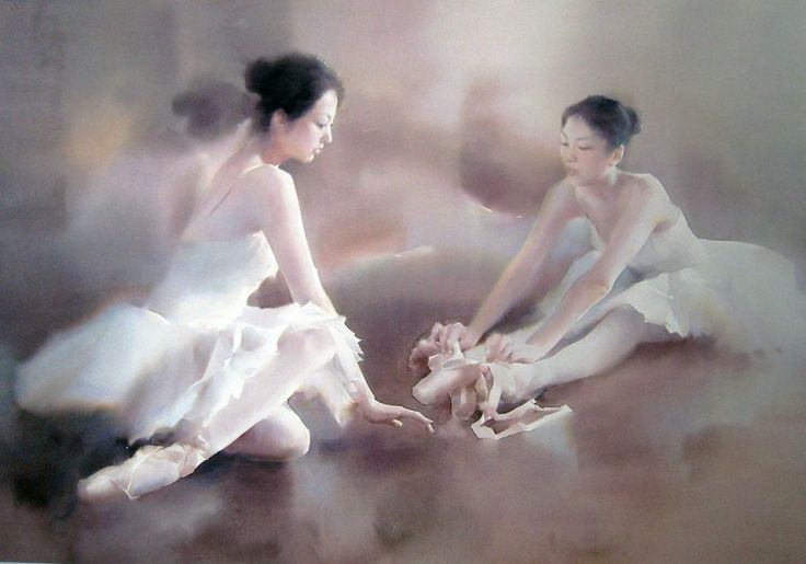 Liu Yi, “ballet Dancers” (1958)