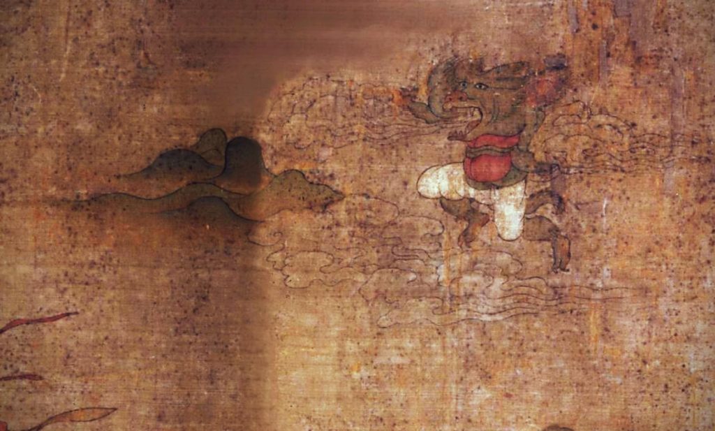 Gu Kaizhi (copy), The Nymph of the Luo River, 10-13th century