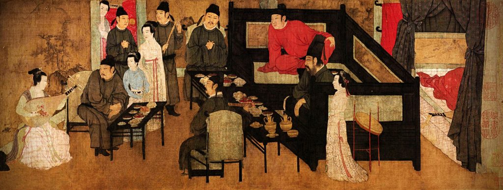 Gu Hongzhong (Attr.), The Night Revels Of Han Xizai, 10th Century