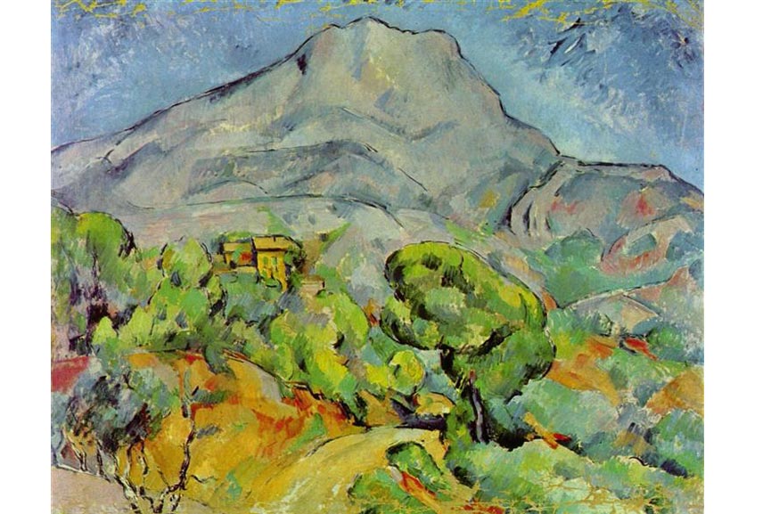 Road Near Mont Sainte-Victoire - Paul Cezanne