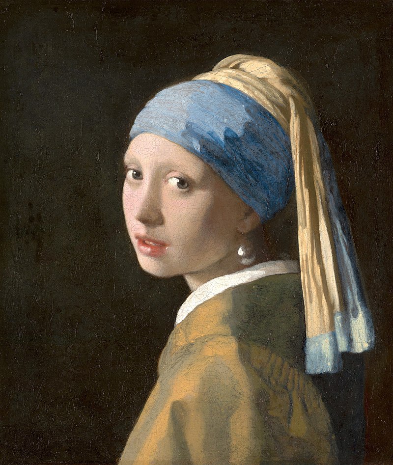 Johannes Vermeer, girl With A Pearl Earring (1665)