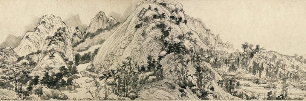 Huang Gongwang, Dwelling in the Fuchun Mountains, The Master Wuyong Scroll, c. 1350