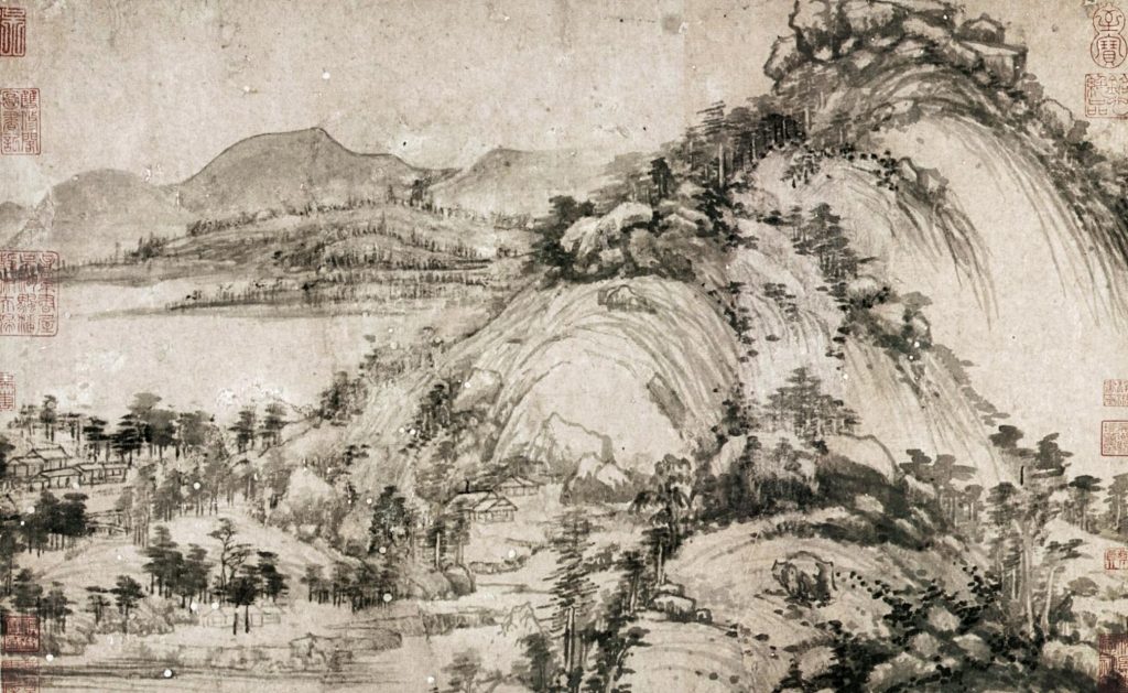 Huang Gongwang, Dwelling in the Fuchun Mountains, The Remaining Mountain, c. 1350